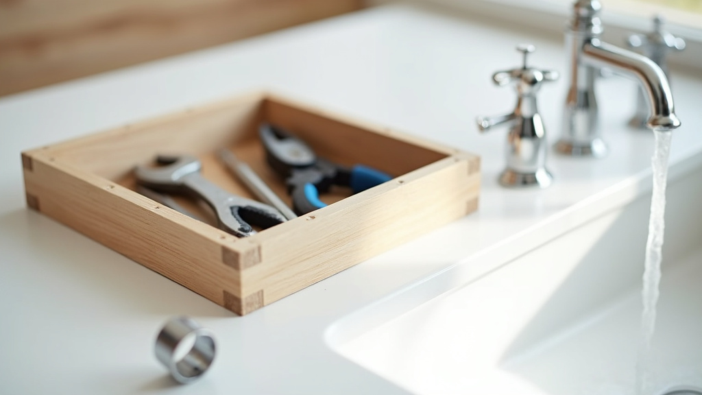 Passionné de bricolage et plomberie dans son atelier à Marseille